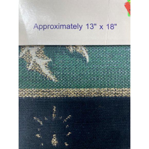 Old World Santa 13”x18” Tapestry Christmas Stocking Panel - Picture 3 of 7